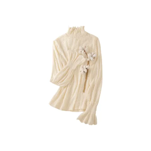 Cypress House Абрикос Женские T-рубашки