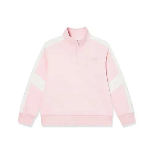 QIAODAN T-рубашка Осенняя Oriole Розовая Детская