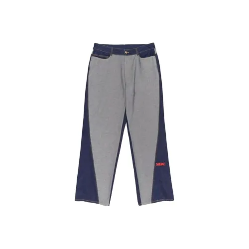 SCULPTOR Темный деним Унисекс Джинсы