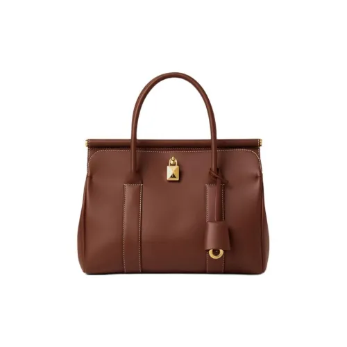 Loro Piana Loom Коровья кожа Одно плечо Сумка Стандартная Женская Коричневая