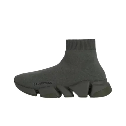 Balenciaga Speed 2,0 Low Топ Casual Женский Черный