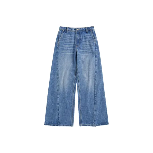 Short Sentence Синий Женские Джинсы