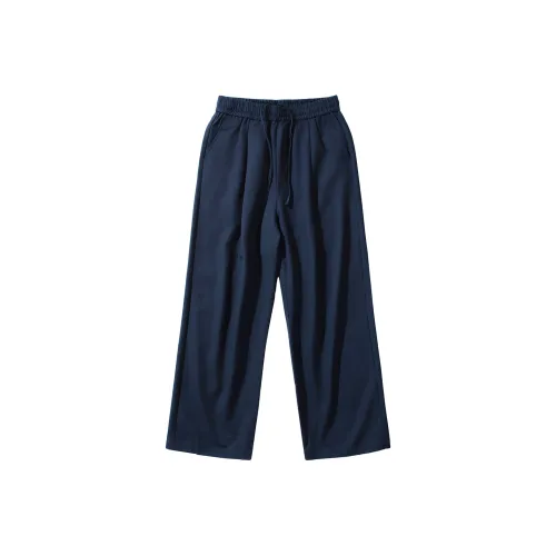 ASEDE Темно-синий Унисекс Повседневные брюки