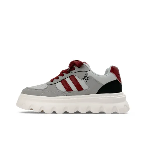 MOLPIN Амортизация Rebound Support High Top Casual Shoes Men's Gray Red