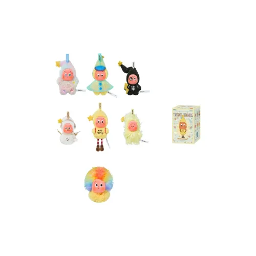 POP MART Good Dream Weather Forecast Collection Звезда People Плюшевый Слепые коробки Один Mystery Коробка Целая коробка 6 шт