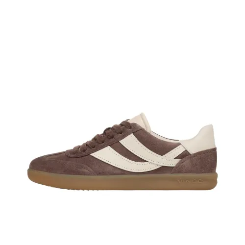 VINCE OASIS Низкие Кроссовки для Скейтбординга Женские Бежевые Коричневые