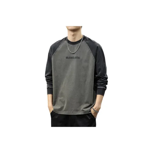 Kung Fu Snake Черный Серый Цвет Мужская T-Рубашка