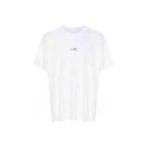 MM6 Maison Margiela совместная брендированная рубашка T Мужская Белая