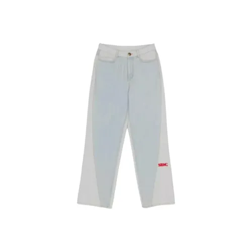 SCULPTOR Светло-белые Унисекс Джинсы