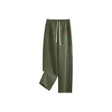 [Soft Comfortable] Серый Зеленый (M22 Счастливый Смайлик Логотип Штаны)