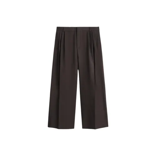 COS Темно-коричневые Мужские Повседневные Штаны