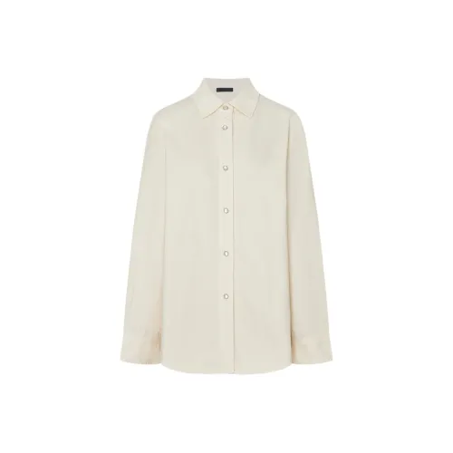 MO&CO Деним Белый Женские Рубашки