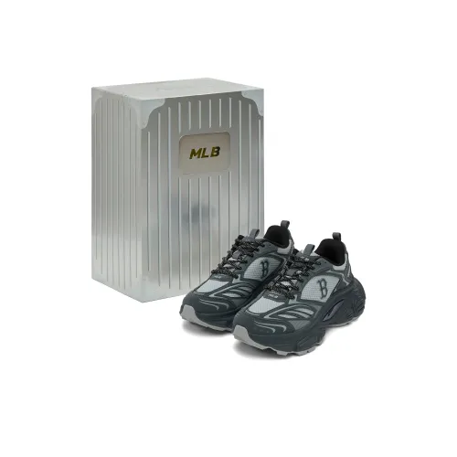 MLB Basic Boston Red Sox Дышащий Увеличение Высоты Низкий Топ Толстая Подошва Унисекс Светлый Серый