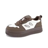 Белый-Коричневый