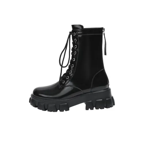 Varib Short Martin Boot 6 см Женские Черный