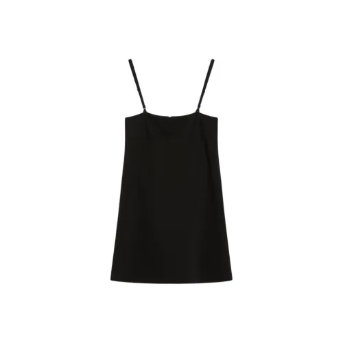 Спортивный Slip Платье Женское Черное