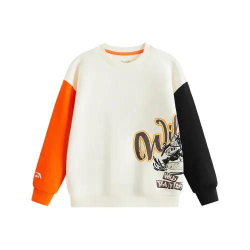 Antakids Повседневный Модный Пуловер Свитшот Подростки