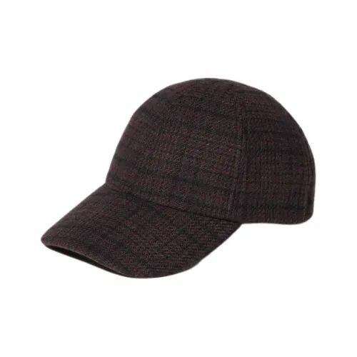UNIQLO Хлопок Кепки Унисекс Темно-коричневый