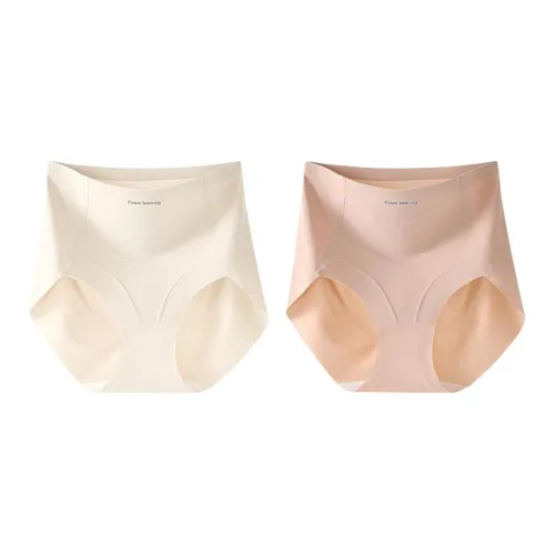 MADALLO Шампанское+Кожаный цвет Женские Трусики-бикини