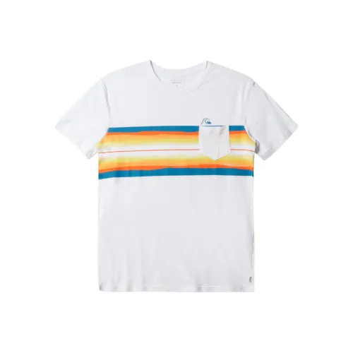 Quiksilver Белая Мужская Футболка