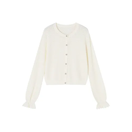 XIANGYING Белый Женский Трикотаж