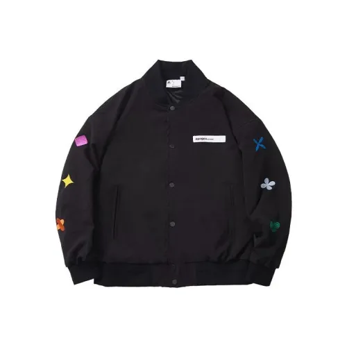 APOGE3 APOGE3 BRAND Черный Унисекс Бейсбольные Джерси