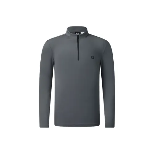 FILA Фитнес Темно-сланцево-серый Мужской T-рубашки