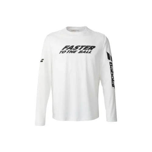 Babolat Белая Мужская Футболка