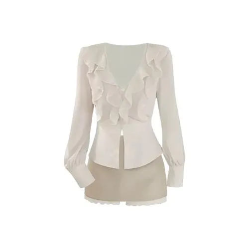 HUINIAN Рубашка+Юбка Женские Комплекты с юбкой