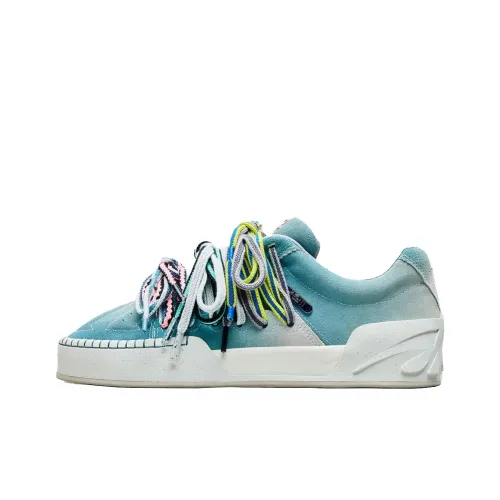 ANTA Противоскользящие Износостойкие Низкие Кроссовки для скейтбординга Мужские Swift Blue