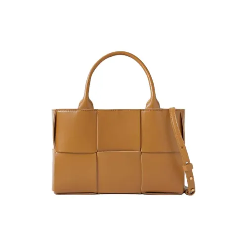 Bottega Veneta Arco Овечья шкура Сумка Мини Женские CAMEL