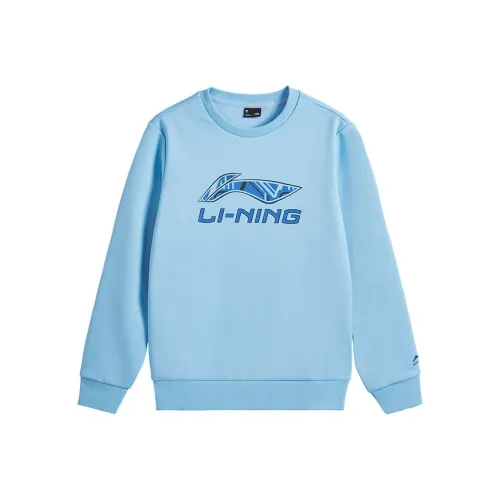 LiNing Свитшот Solar Mountain Синий для Подростков