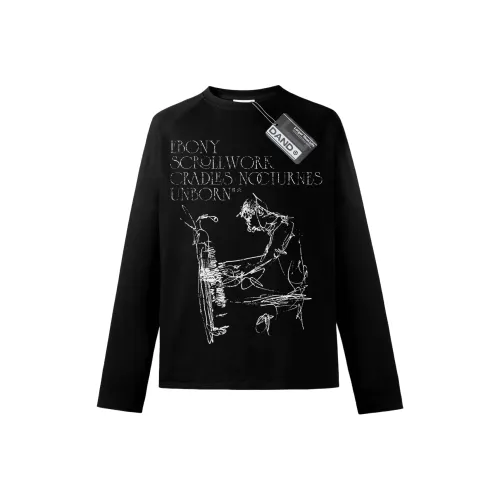 DAND Черный Унисекс T-рубашки