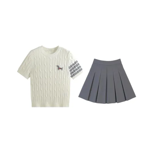 SDN by41 Ecru Женские Комплекты с Юбкой