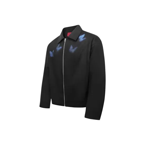 Chisportate Синяя бабочка Куртка Унисекс Куртки