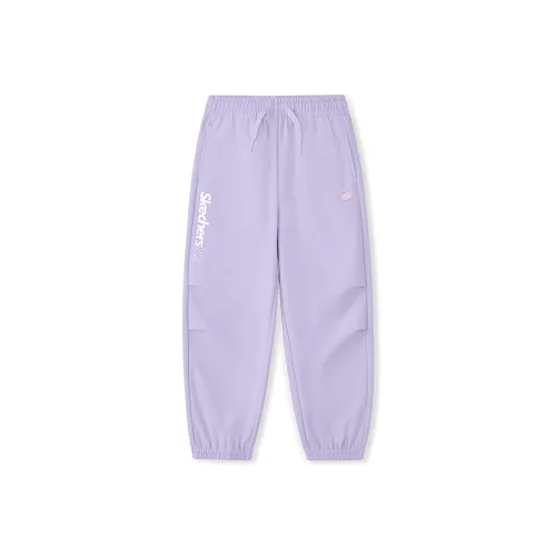 Skechers Светлый снег Синий 00EW Унисекс Вязаные Спортивные штаны