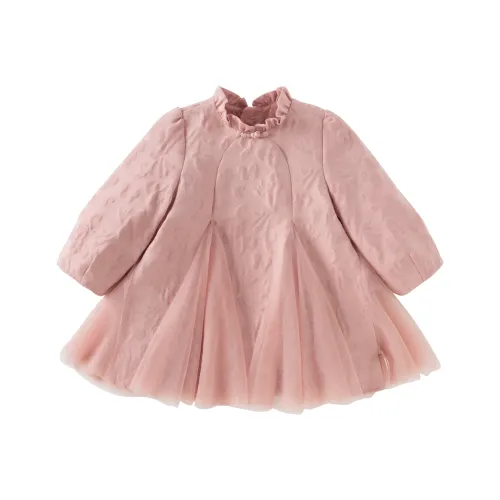 DAVE BELLA Резина Розовый Детские Платья