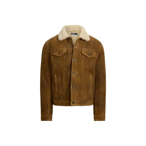 Polo Ralph Lauren кожаная куртка мужская