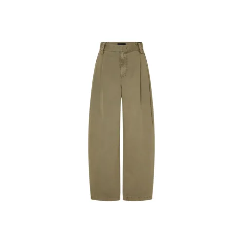 MO&CO Оливково-зеленые Женские Повседневные Брюки