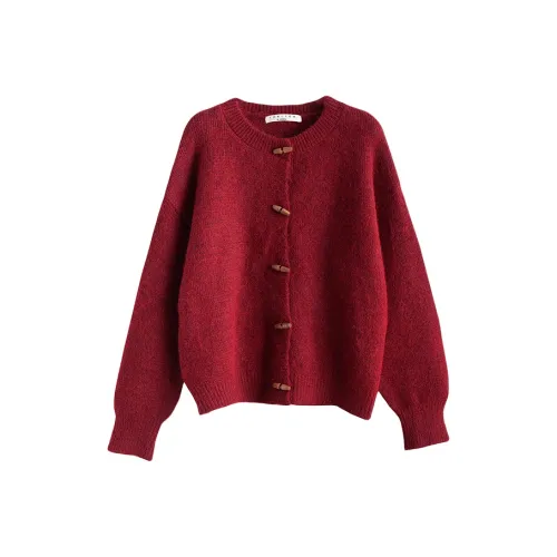 Tonlion Темно-красный Женский Трикотаж