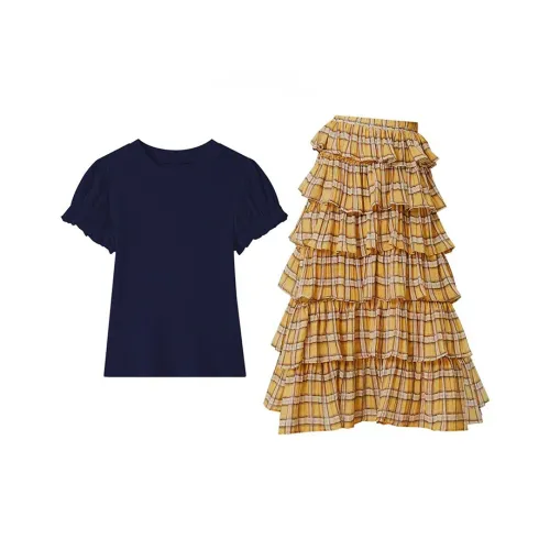 MARIE·COCO Топ+Юбка Женские Комплекты Юбка