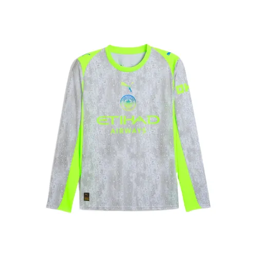 PUMA MCFC Серый Унисекс Футбольная Джерси