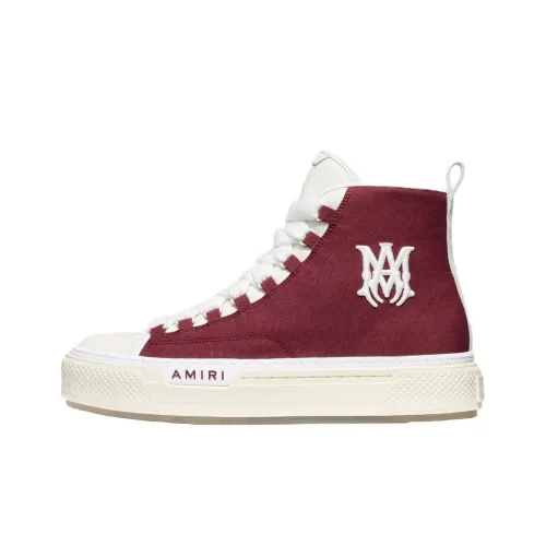 AMIRI Court Hi High Топ Кеды Мужской Красный