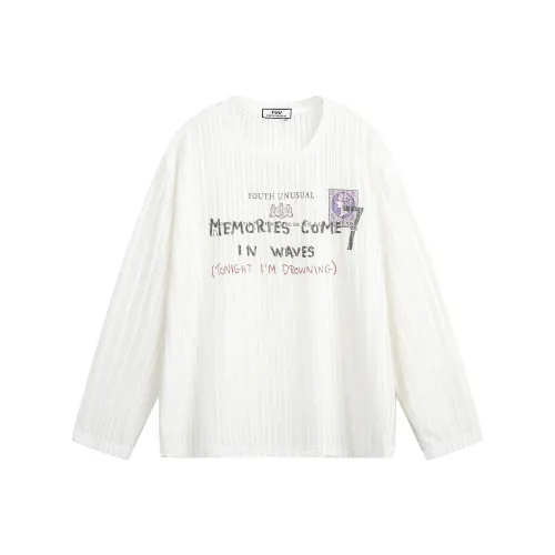 PGKZ Белые Женские T-рубашки