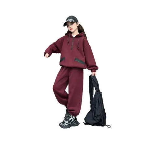 Sweet Seedling Повседневный Спортивный Комплект из Двух Предметов для Подростков