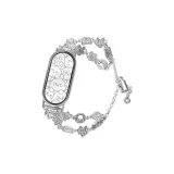 Двойной ряд цепочки - серебряный пряничный человечек