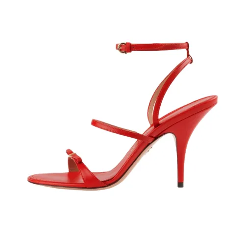 FERRAGAMO One Sandals Strap 9,5cm Women's Red