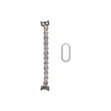 [Silver Pink+Silver Diamond Case]  
[Серебряный Розовый+Серебряный Ромб Чехол]