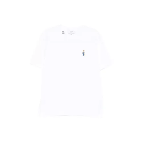 Maison Kitsune Dressed Fox Белая Мужская Рубашка T