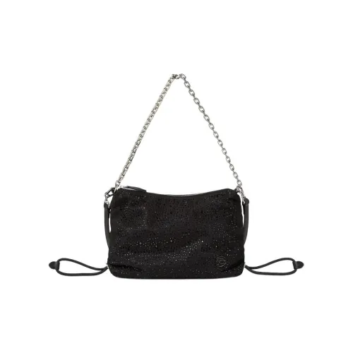 KARL LAGERFELD IKON Нейлоновая Сумка через плечо Маленькая Женская Черная